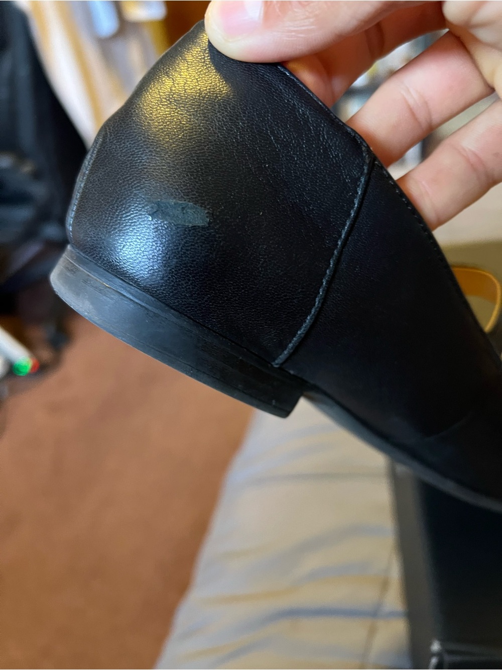 Naturalizer Black Mary Jane Flats with Buckle - Picture 6 of 7